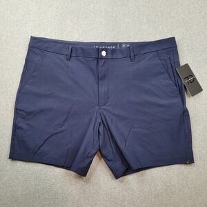7 Diamonds Infinity Short Mens 42x7 Navy 4-Way Stretch Tech STS7-1220